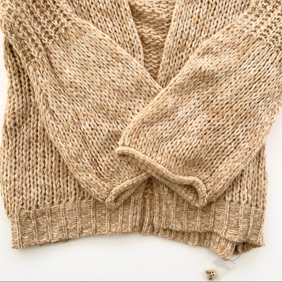 FREE PEOPLE Home Town Balloon Sleeve Cardigan M - Picture 9 of 16